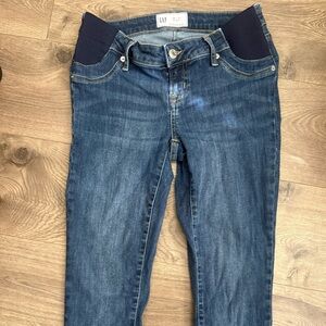 Maternity side panel Gap jeans